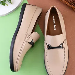 pelle albero Men Leather Loafers-image-79
