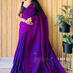 Anouk Embellished Mirror Work Pure Cotton Saree-80