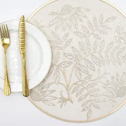 LooMantha 4 Pcs Plastic Table Placemats-7
