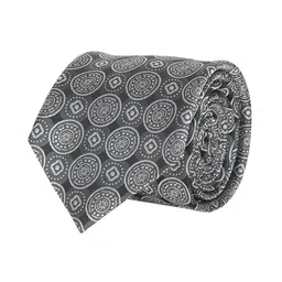 Cazzano Men Woven Design Broad Tie-image-47