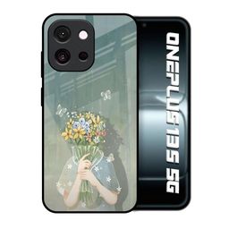 QRIOH Floral Printed OnePlus 13s 5G Silicone Back Case-picture-24