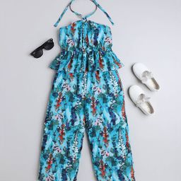taffykids Girls Printed Top with Trousers-image-93
