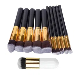 zemglam Set Of 11 Makeup Brush With Foundation Brush-46