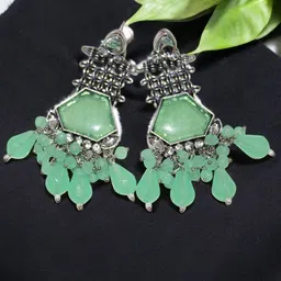 Jolly Faces Contemporary Drop Earrings-image-40