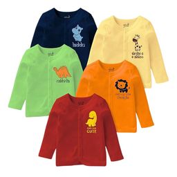Minicult Infants Pack Of 5 Printed Cotton Jhablas-10