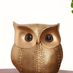 INTERNATIONAL GIFT Brown Owl Figurine Showpiece-image-10