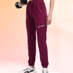 HRX by Hrithik Roshan Women Brand Logo Detail Mid-Rise Rapid Dry Training Joggers-picture-37