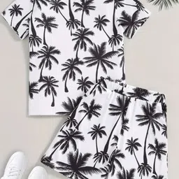 Thiya Boys Printed T-shirt with Shorts-picture-26