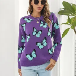 Oh Rare Women Conversational Printed Pullover-picture-49