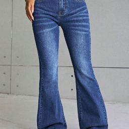 DressBerry Women Comfort Bootcut Mid-Rise Stretchable Jeans-picture-43