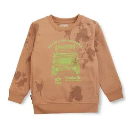 Gini and Jony Boys Printed Sweatshirt-image-59