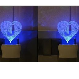 SOMIL Set of 2 Transparent & White Textured Glass Wall Lamp-image-24