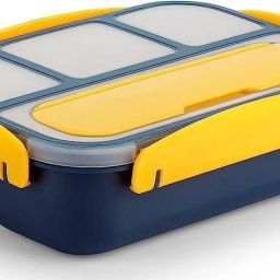 Lunch Box for Kids | Microwave & Freezer Safe Lunch Box for School, Office U1 4 Containers Lunch Box-43