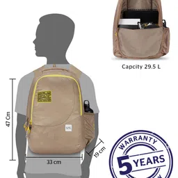 Wildcraft Geometric Printed Medium WIKI 1 Backpack image 3