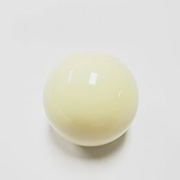 Laxmi Ganesh Billiard Pool and Snooker Cue Ball (White) Size 52.5 mm image 1