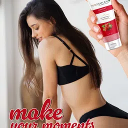 7 DAYS Set of 4 Fresh Strawberry Water-Based Lubricant Cum Stimulating Gel - 100 ml each image 4