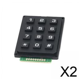2xMatrix Keypad Electronics Keyboard Phone Style Matrix Keypad 12 keys 4x3 image 2