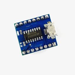 JQ6500 Voice Module MP3 Module MCU Serial Port Control Broadcast one-on-one 5 Way Control Music IC 4MB image 1
