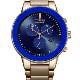 Citizen Men Dial & Stainless Steel Bracelet Style Straps Analogue Watch AT2243-87L-image-39