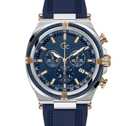 GC Men Textured Bracelet Style Straps Analogue Watch Z32003G7MF-10