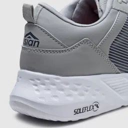 ASIAN Men Grey Sole flex Air Cushion Memory Foam Mesh Running Shoes image 4