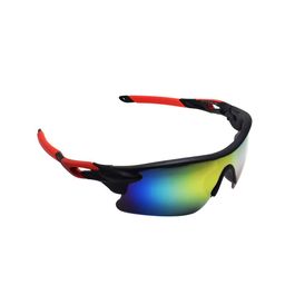 Peter Jones Eyewear Unisex Yellow Lens & Red Sports UV Protected Lens Sunglasses-3