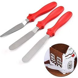 Cake Combo - Turntable, Icing Spatulas, 12-Piece Decorating Set - Professional Baking Tools for Precision Cake Creation image 2