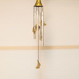 Market99 Unique Silver & Copper Toned Decorative Wind Chime-18