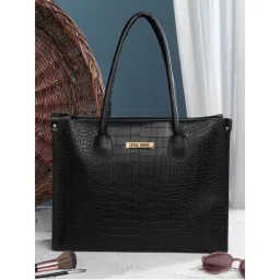 Legal Bribe Crock Style Tote bag Black-picture-8