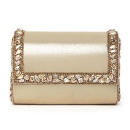 Peora Clutch Purses for Women Wedding Handmade Evening Party Bridal Clutch - C100G-picture-42