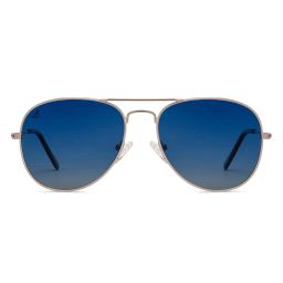 Vincent Chase by Lenskart by Lenskart Gold Aviator Sunglasses - VC S11075-picture-10