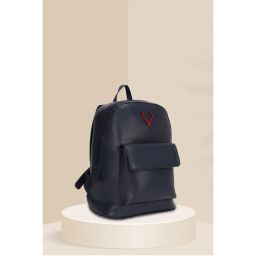 Allen Solly Women Casual Solid Navy Blue Backpack-picture-8