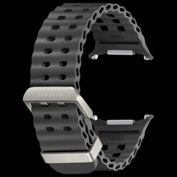 SAMSUNG ET-SNL70MBEGIN HNBR, Titanium Marine Band for Galaxy Watch Ultra (Lugless Design, Dark Gray)-0