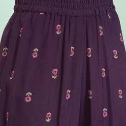 Vishudh Women Printed Regular Kurta with Trousers & With Dupatta image 3