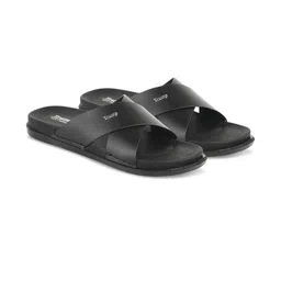 Trump Men Brown Flip Flops-image-70