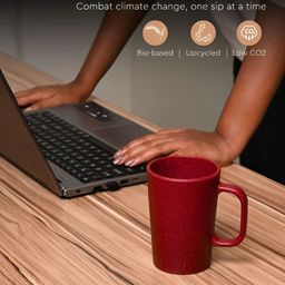 eha Coral Textured Matte Mugs Set of Cups and Mugs image 5
