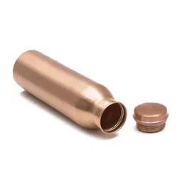 oggn Copper-Toned Reusable Water Bottle-image-4