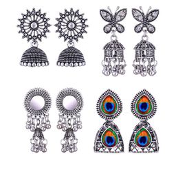 Sangria Alloy Silver-Plated Earrings-image-6