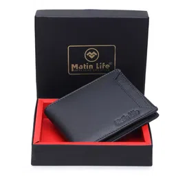 MATIN LIFE Men Leather Two Fold Wallet-44