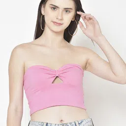 Moda Rapido Cotton Tube Crop Top-picture-18