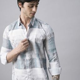 TRYBUY.IN Men Standard Opaque Printed Casual Shirt-image-49