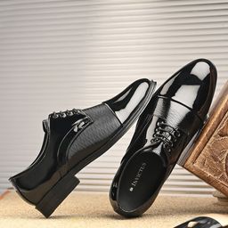 Invictus Men Lace-Ups Formal Derbys Shoes-image-60