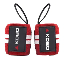 KOBO Set Of 2 Weightlifting Wrist Support Straps-picture-37