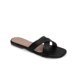 Anngiri Women Open Toe Synthetic Leather Regular Flats-8