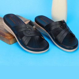Jootavoota Women Synthetic Leather Open Toe Flats-11