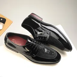 Egoss Men Leather Formal Derbys-image-98