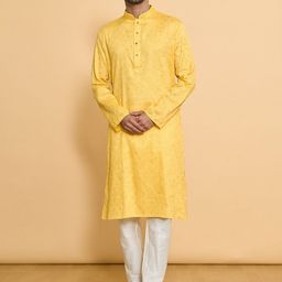 Arihant Rai Sinha Men Regular Kurta with Churidar-picture-17