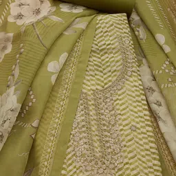 Soch Printed Unstitched Dress Material-image-85