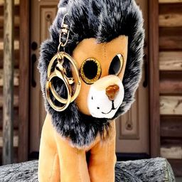 Lion Soft Toy Keychain And Keyring-image-56