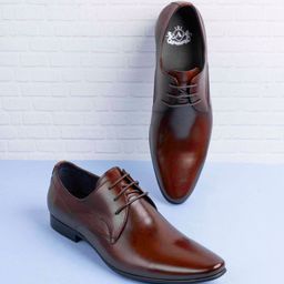 ATESBER by Inc.5 Men Round Toe Leather Formal Derbys-image-48